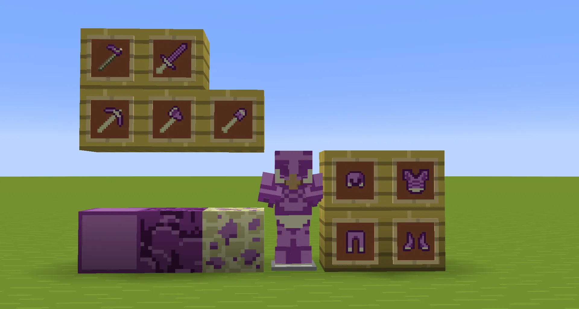 Bare Bones X Angelo's End — скриншот 2 (Текстуры, Minecraft)