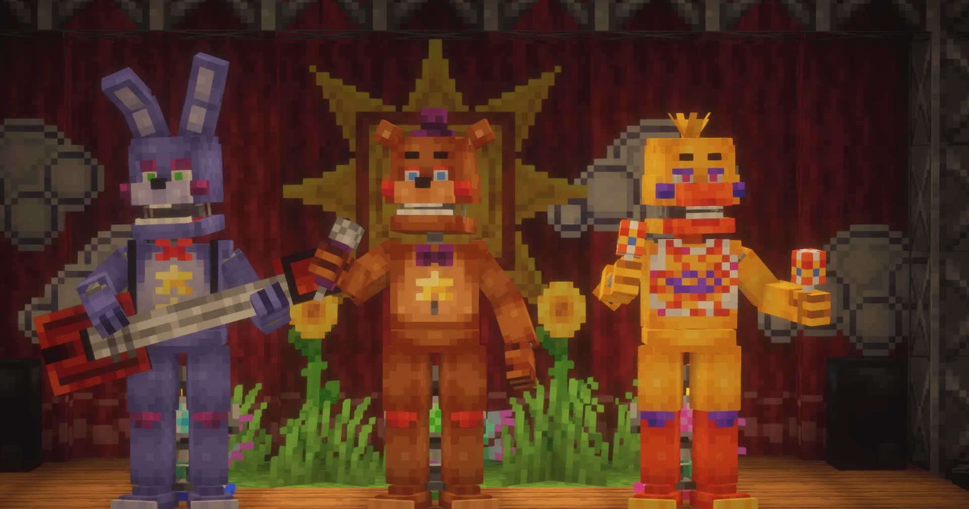 [CS] FNaF, Моды, Minecraft