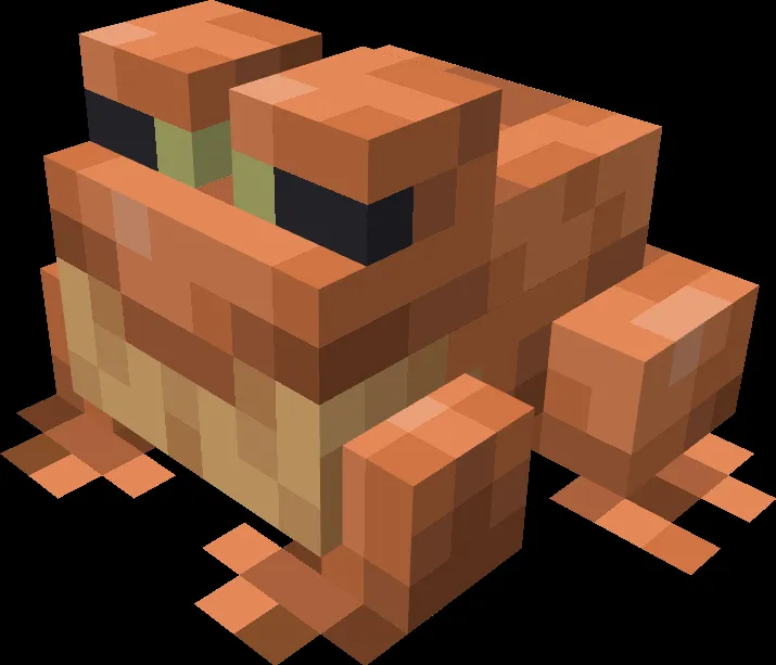 Shiny's Frog Variants (Optifine Required) — скриншот 3 (Текстуры, Minecraft)