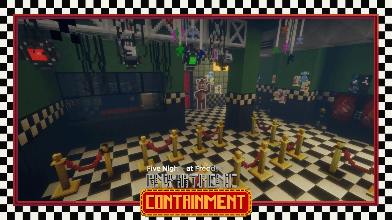 FNAF: Animatronic Containment — скриншот 7 (Моды, Minecraft)