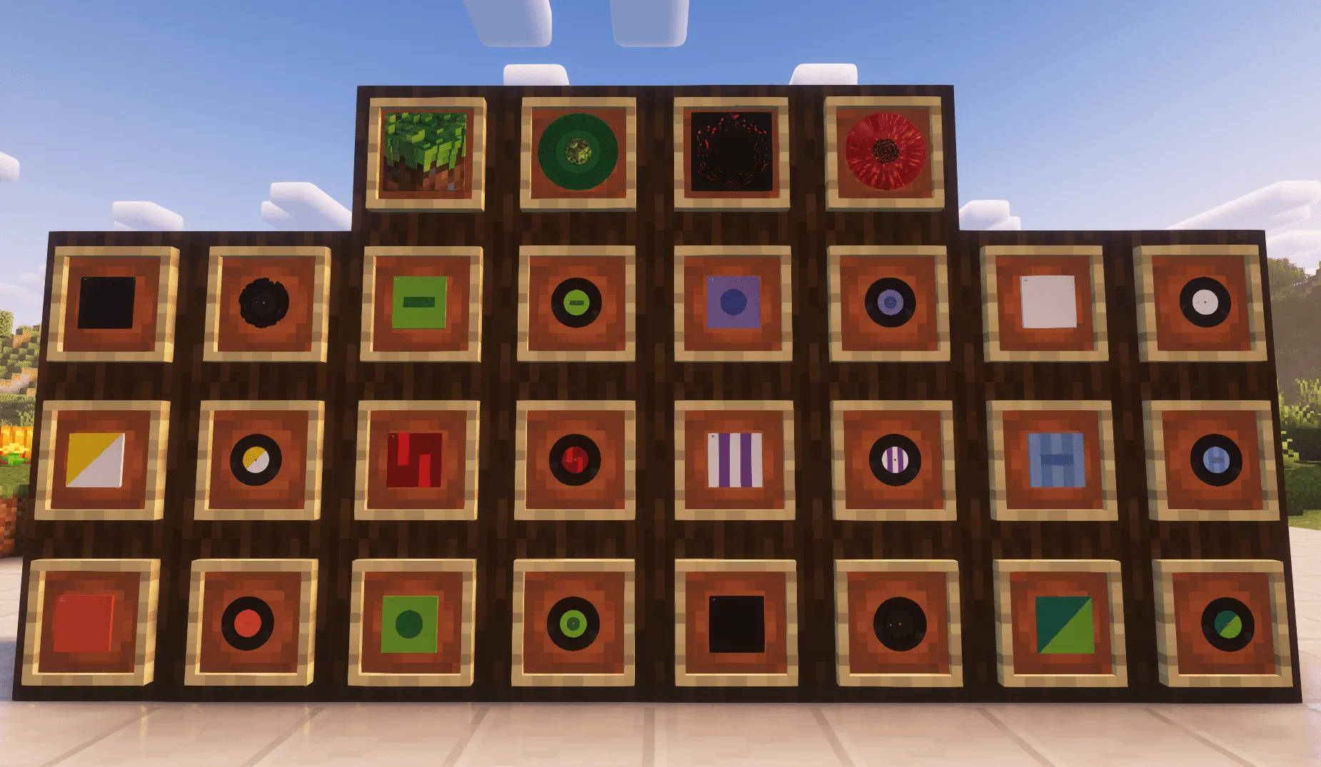 Record Players - The Jukebox Reimagined, Дата-паки, Minecraft