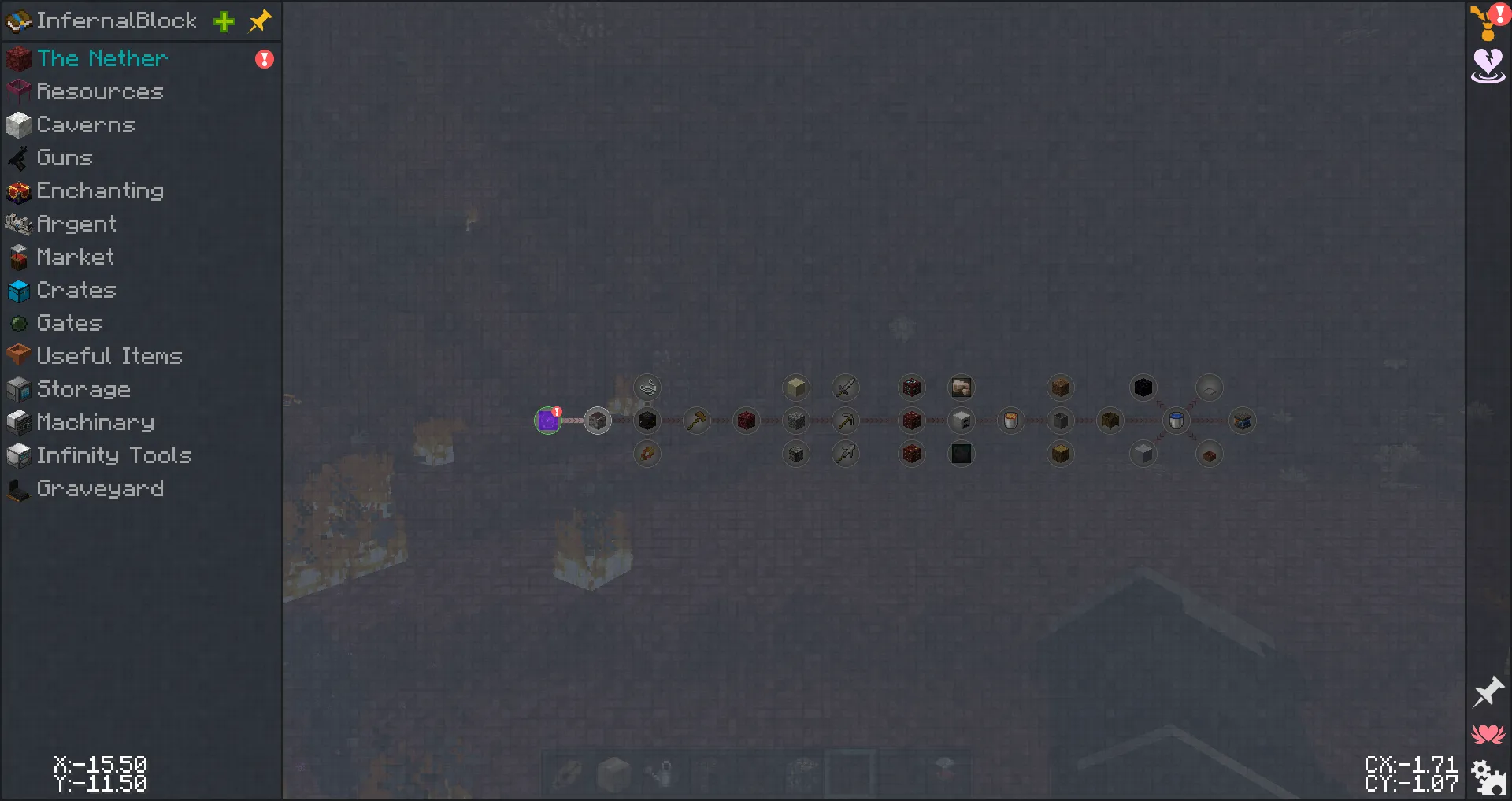 InfernalBlock — скриншот 1 (Модпаки, Minecraft)