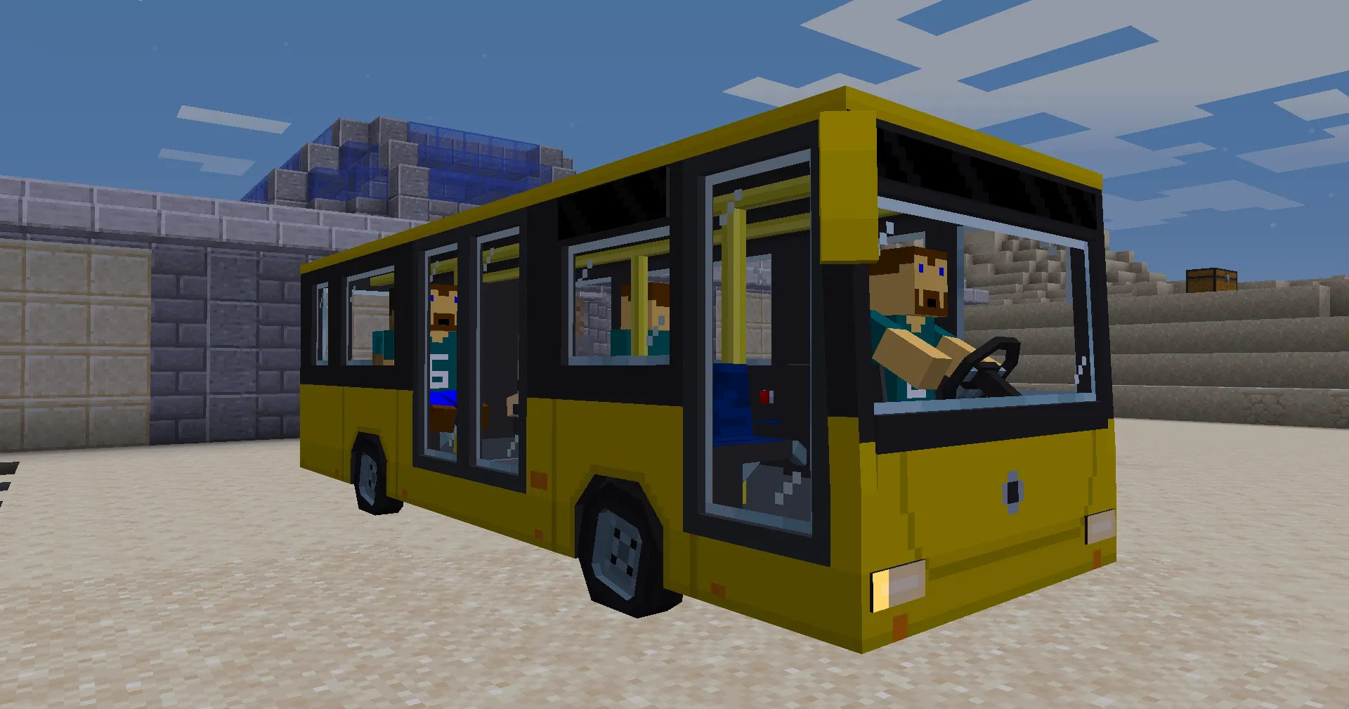 Traffic Simulator - Default Content Pack, Моды, Minecraft