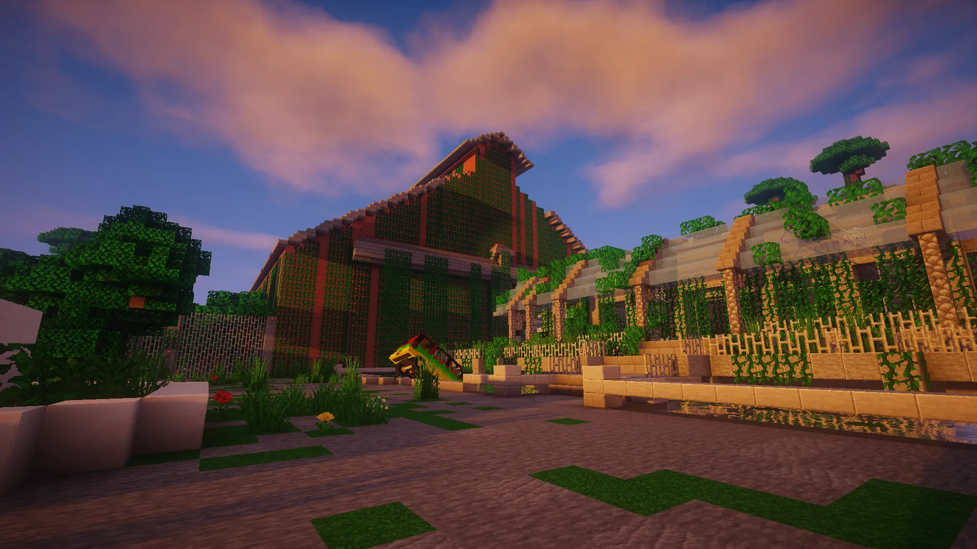 Jurassic Reborn Official Server — скриншот 3 (Модпаки, Minecraft)