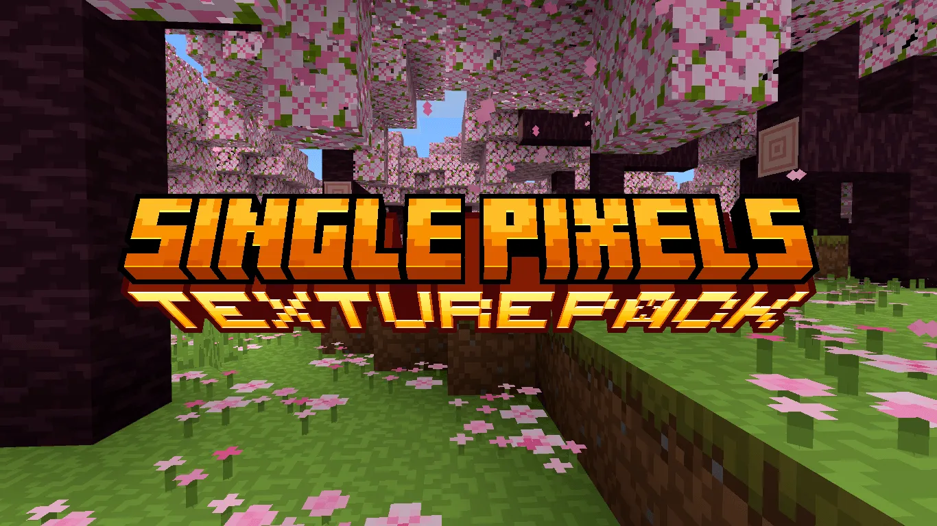 Single Pixels Texture — скриншот 1 (Текстуры, Minecraft)