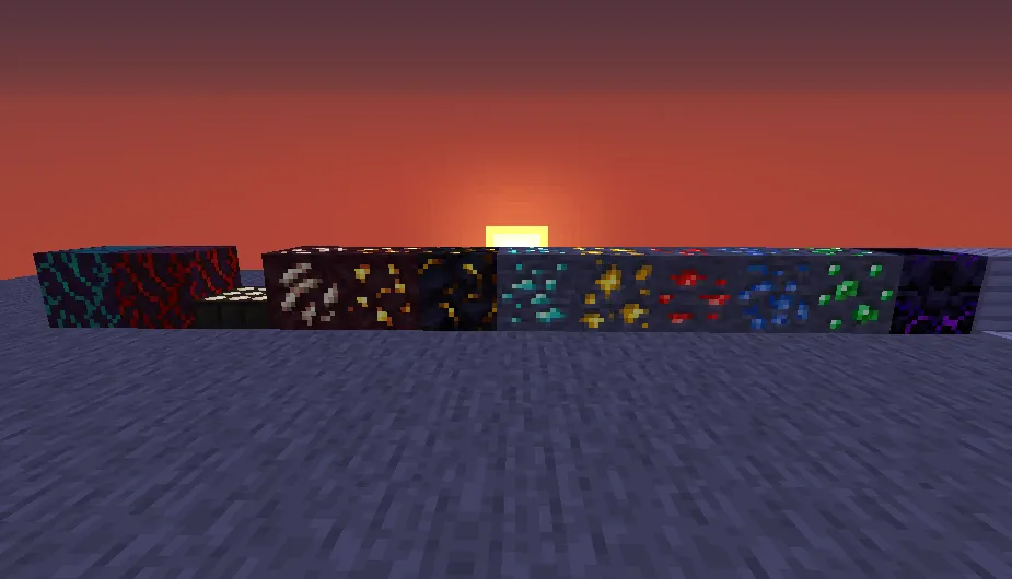 Obscure 2.0, Текстуры, Minecraft