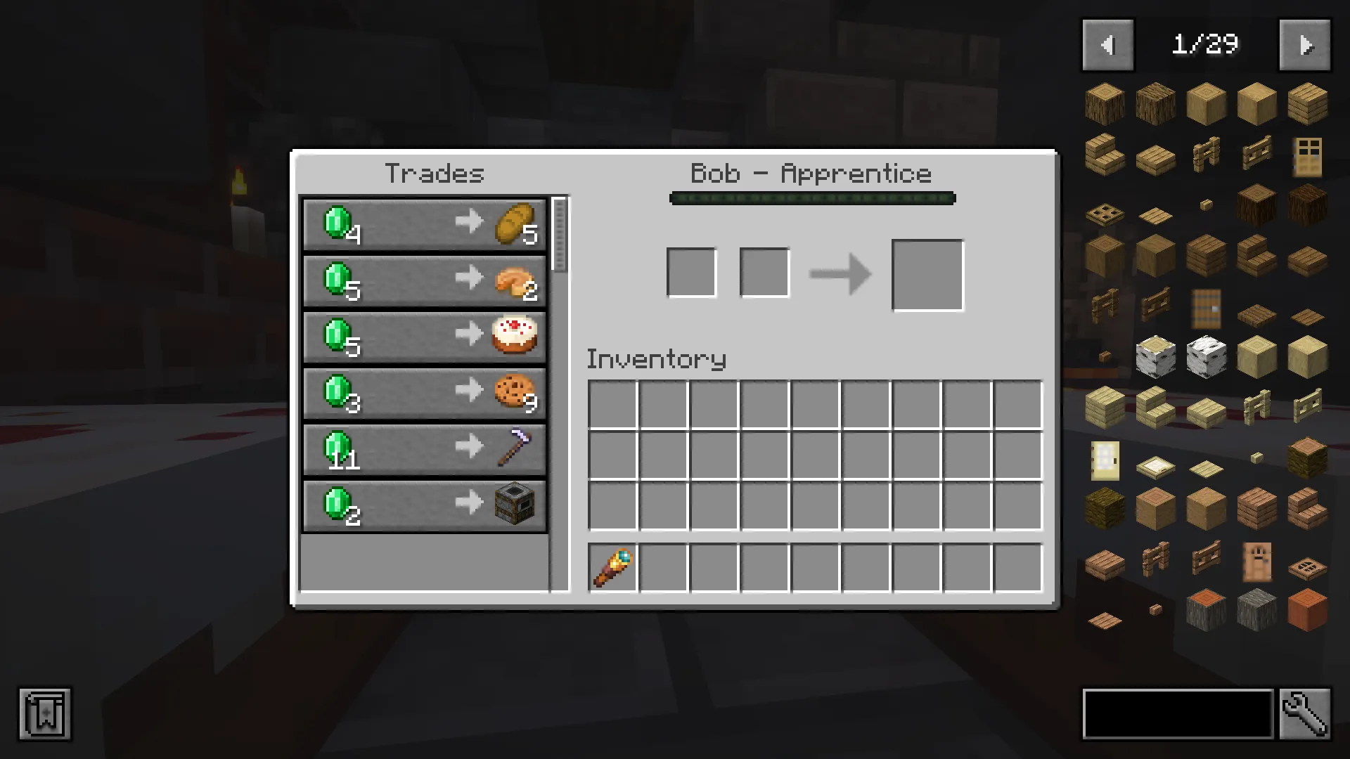 Bob's Bakery, Моды, Minecraft