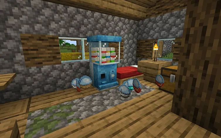 Bloo's Gacha Machine v.2, Моды, Minecraft