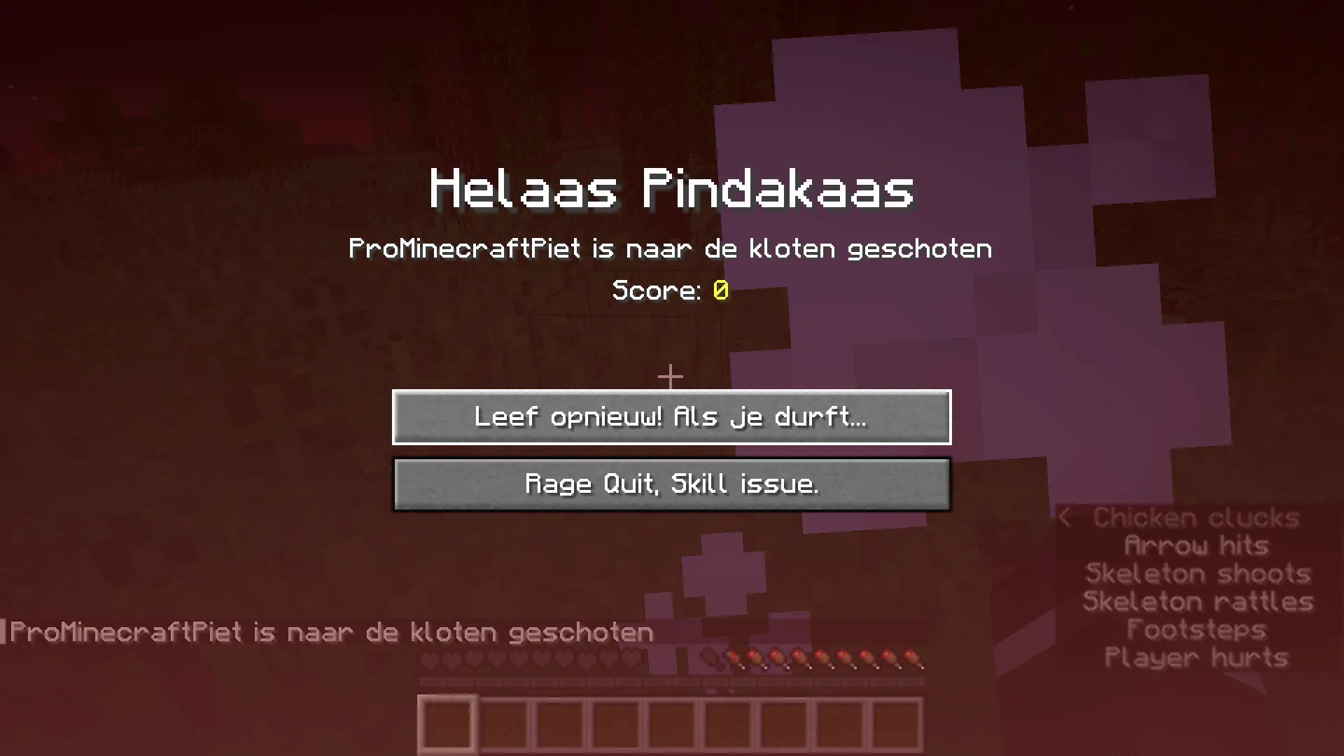 Better Death Messages NL — скриншот 2 (Текстуры, Minecraft)