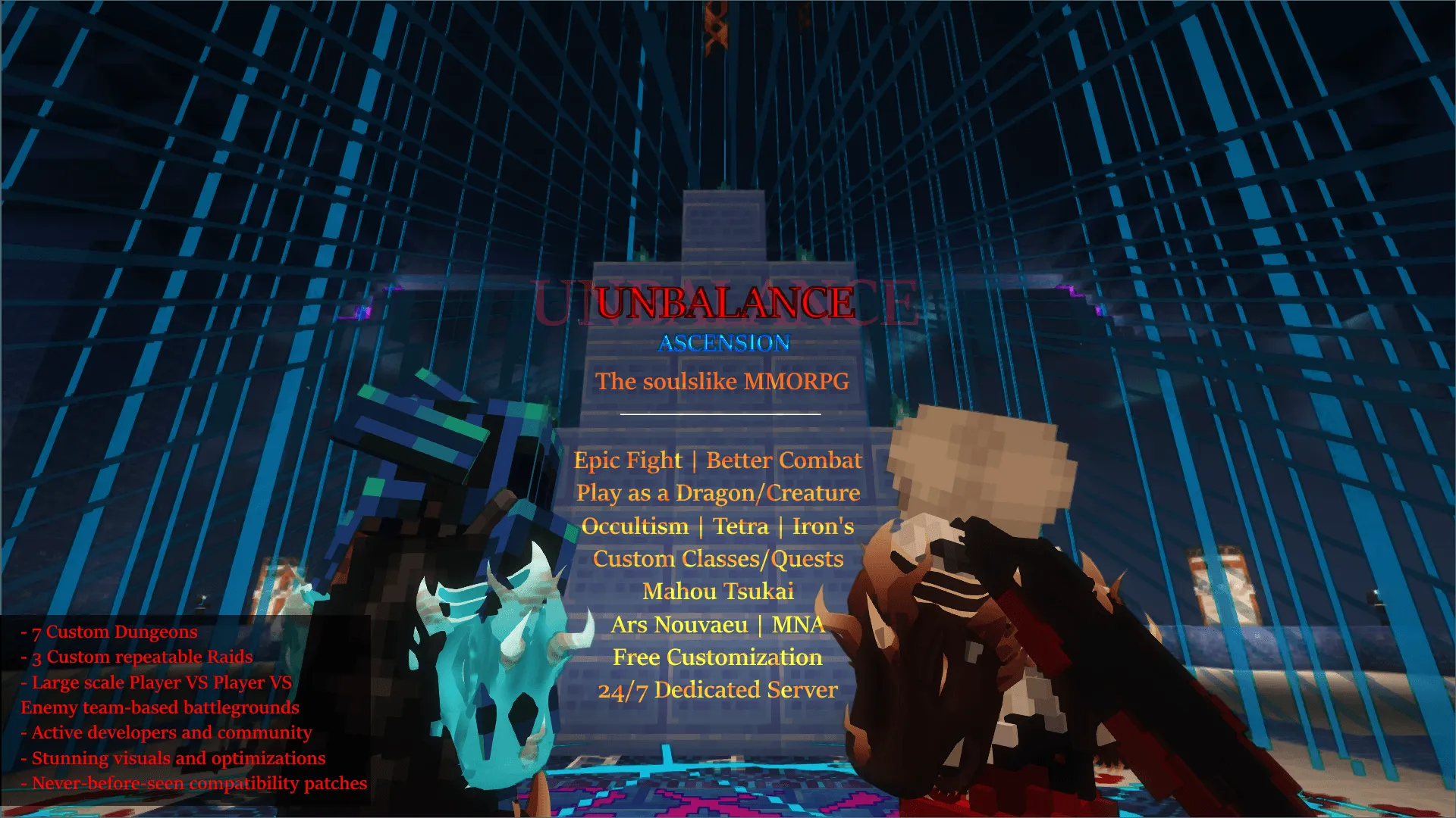 Chaos: Unbalance — скриншот 1 (Модпаки, Minecraft)