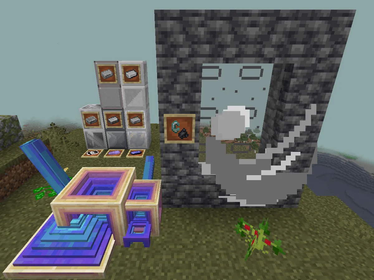 Eccentric World, Моды, Minecraft