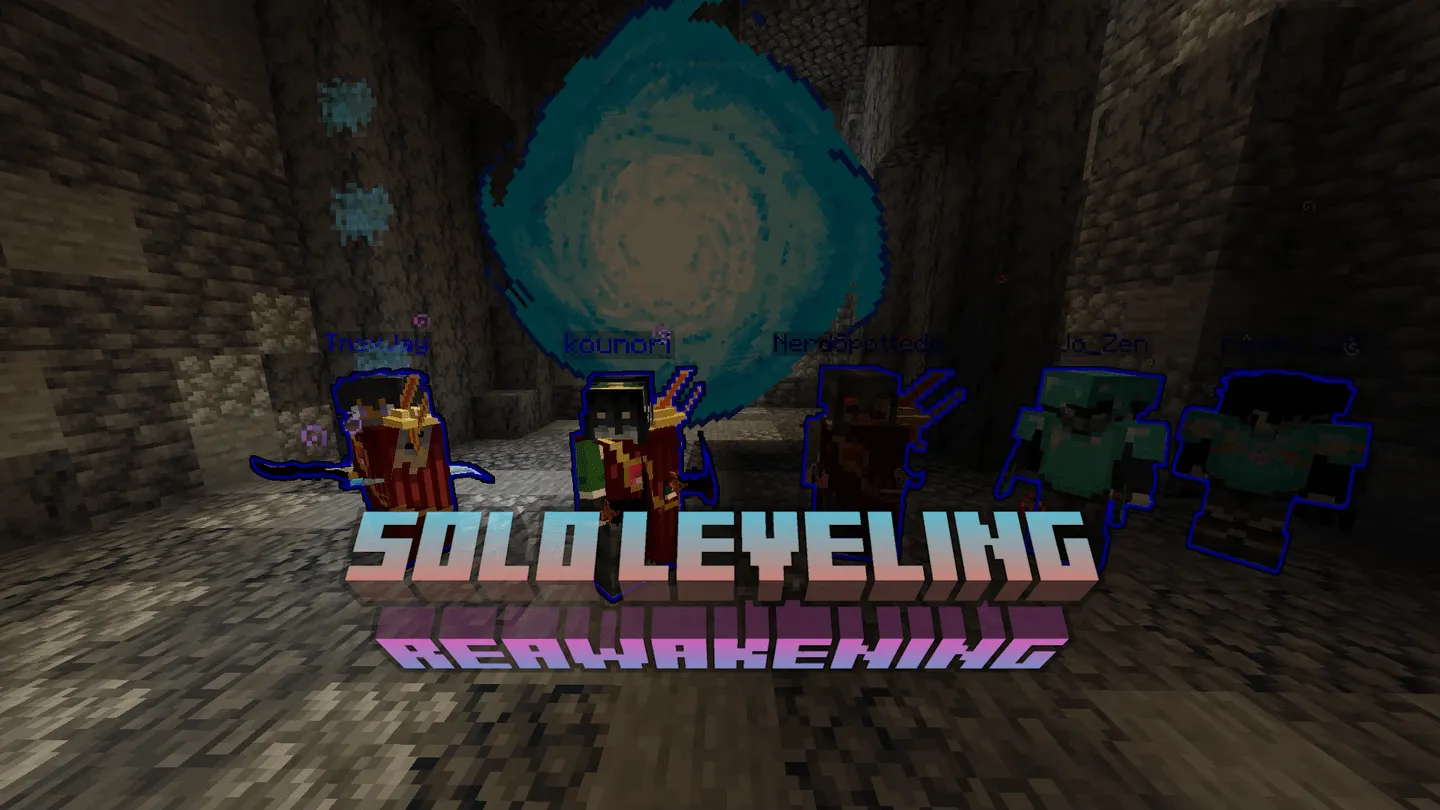 Solo Leveling: Reawakening — скриншот 1 (Моды, Minecraft)