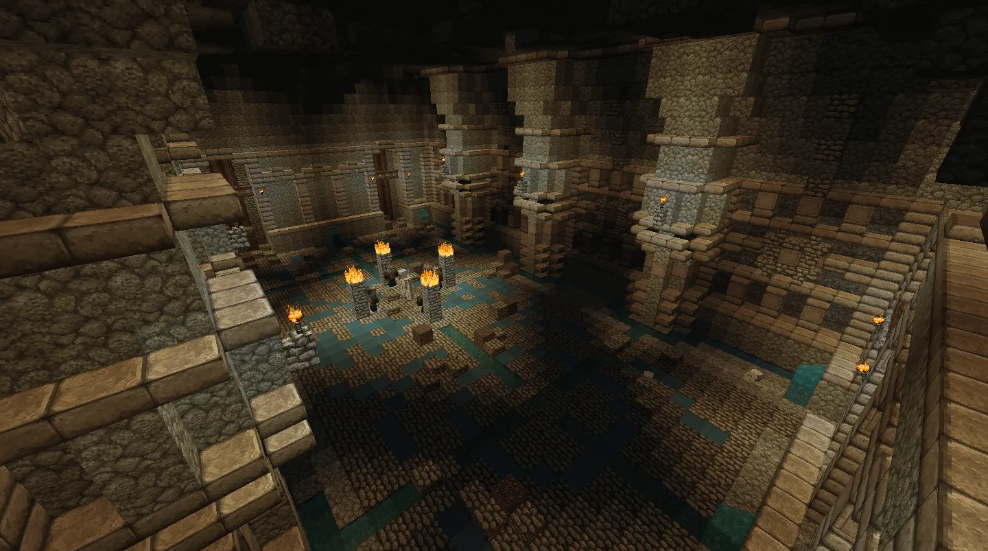 Gielinor, the Fourth Age, Карты, Minecraft