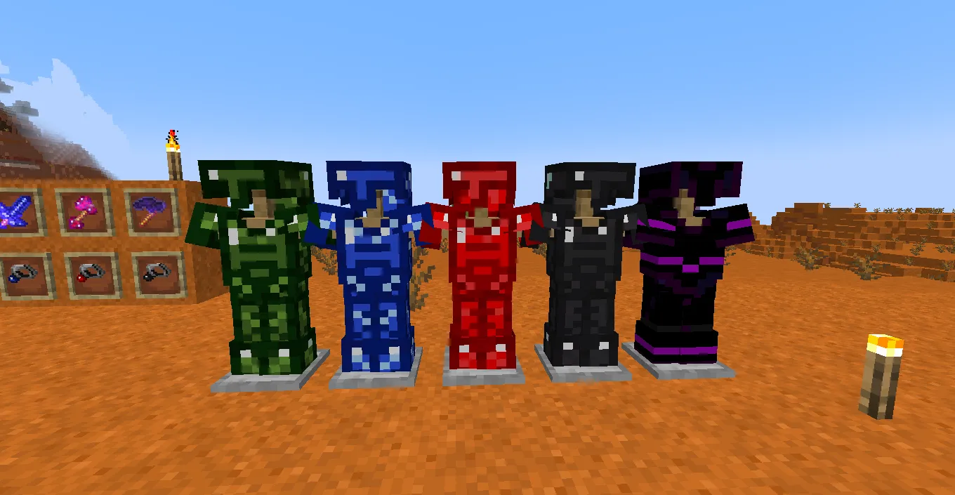 Minéral World — скриншот 3 (Моды, Minecraft)