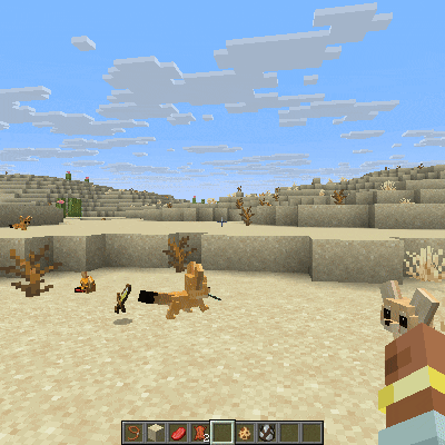 Animal Garden - Fennec Fox — скриншот 3 (Моды, Minecraft)