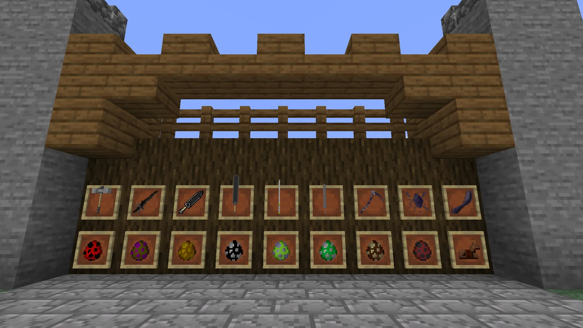 Berserker Craft, Моды, Minecraft