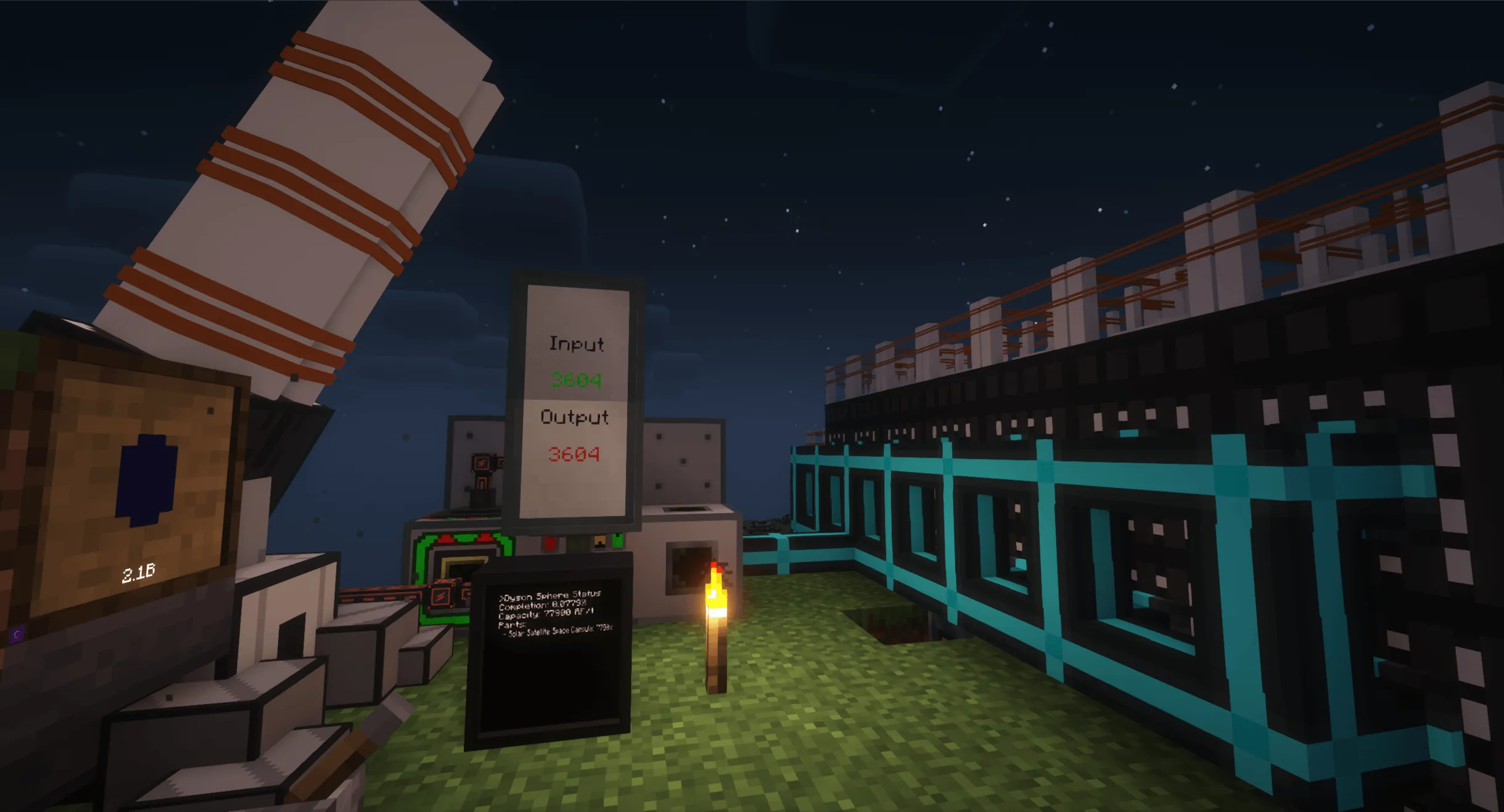 The Dyson Sphere Project, Моды, Minecraft