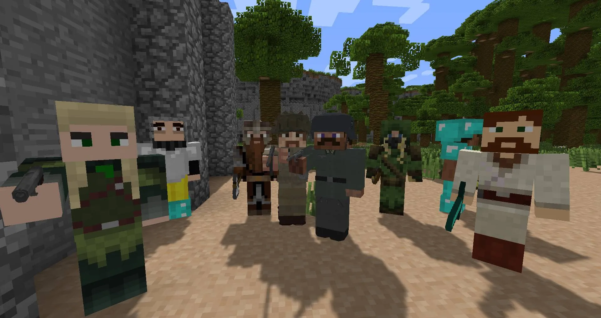 Beardielover's Battle Defenders, Моды, Minecraft