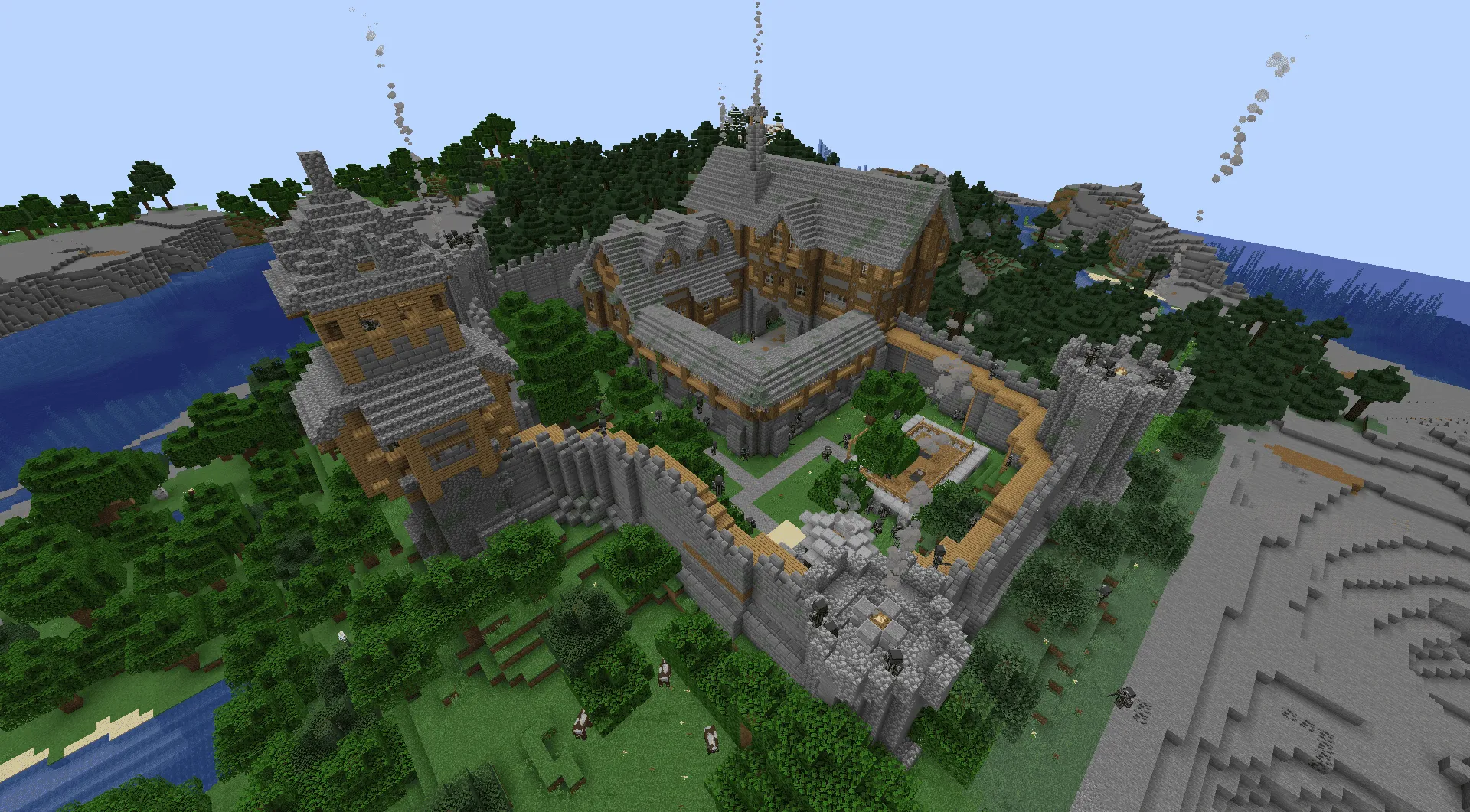 Nebulus Knight Castle — скриншот 1 (Моды, Minecraft)
