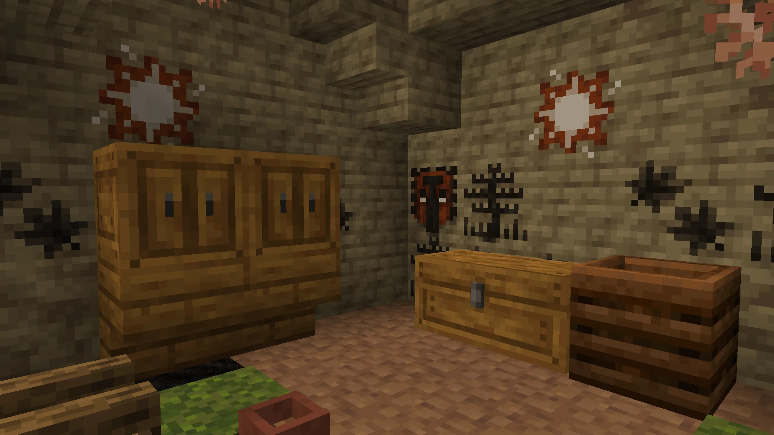 Alex's Caves X Woodworks/FD — скриншот 4 (Текстуры, Minecraft)