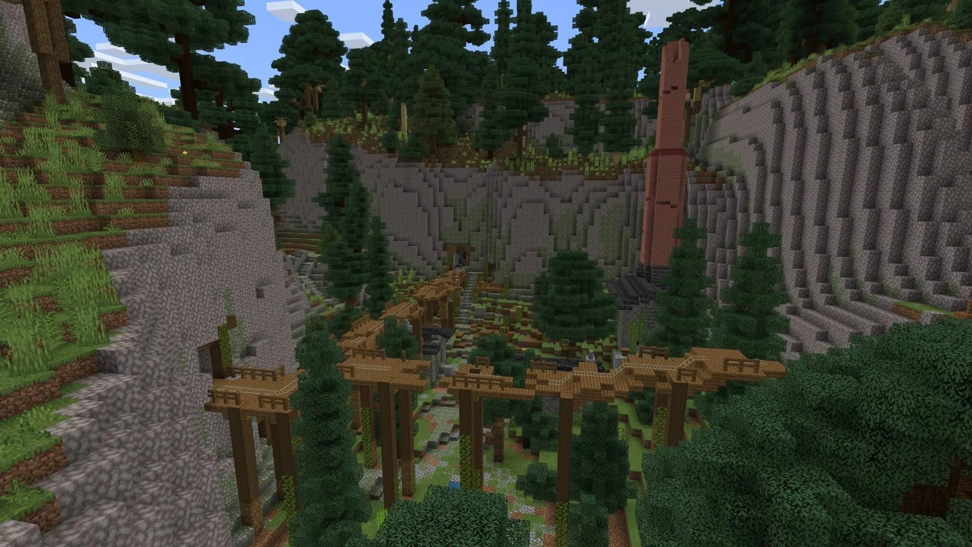 The Crash - Plane Crash Survival, Карты, Minecraft