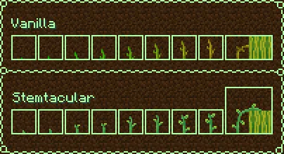 Stemtacular, Текстуры, Minecraft