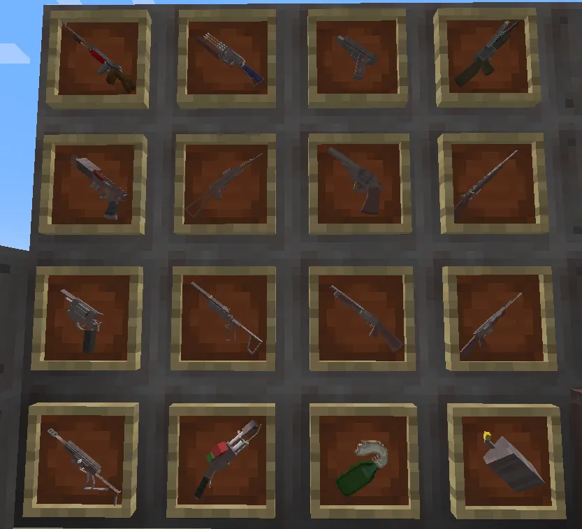 Rusted Rebirth, Моды, Minecraft