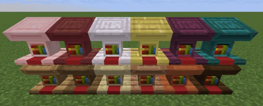 More Lectern Variants 3D — скриншот 1 (Текстуры, Minecraft)