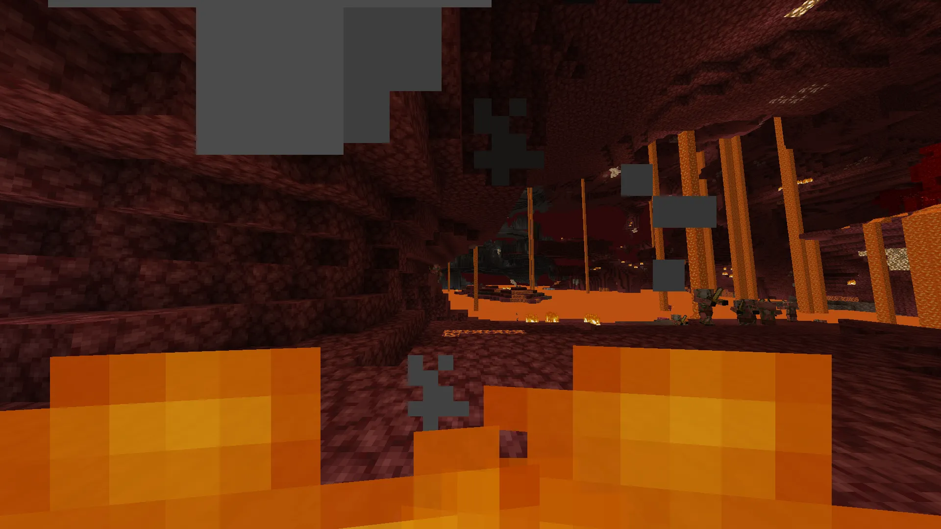 Lower and Transparent Fire — скриншот 2 (Текстуры, Minecraft)