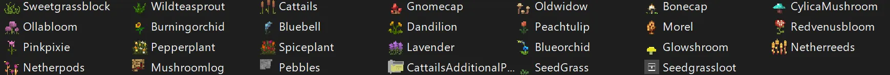 Abyssal's better building and farming mega add on, Моды, Minecraft