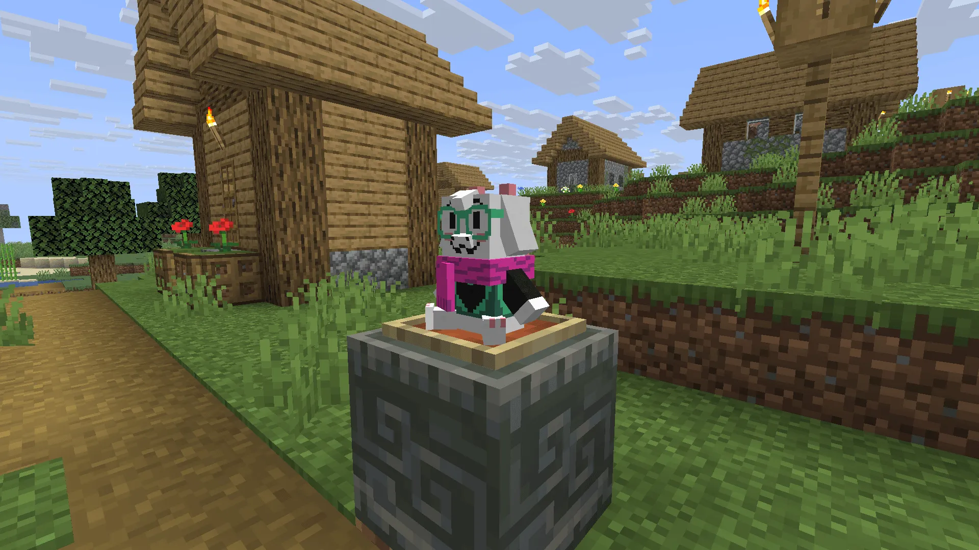 plush ralsei totem — скриншот 4 (Текстуры, Minecraft)