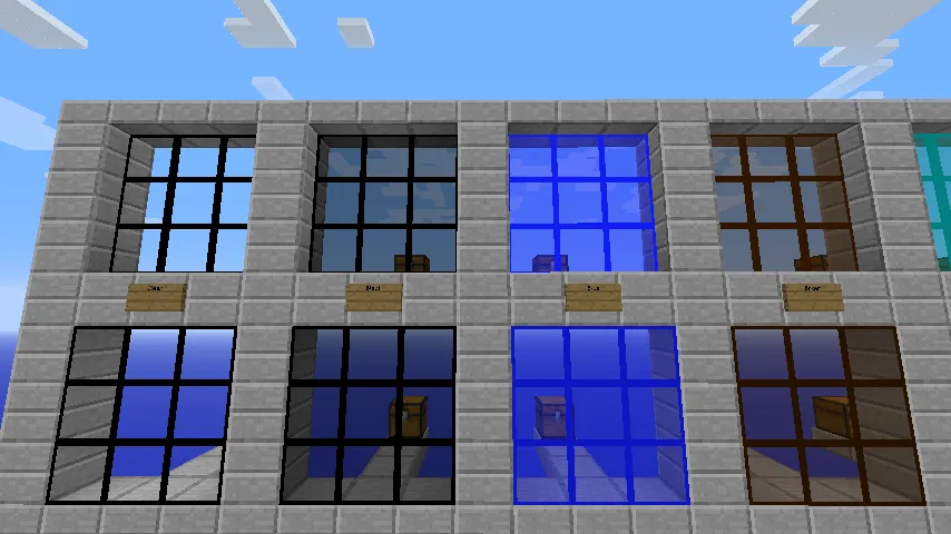 TheShockerVI's Vibrant Custom Glass 1.8 — скриншот 2 (Текстуры, Minecraft)