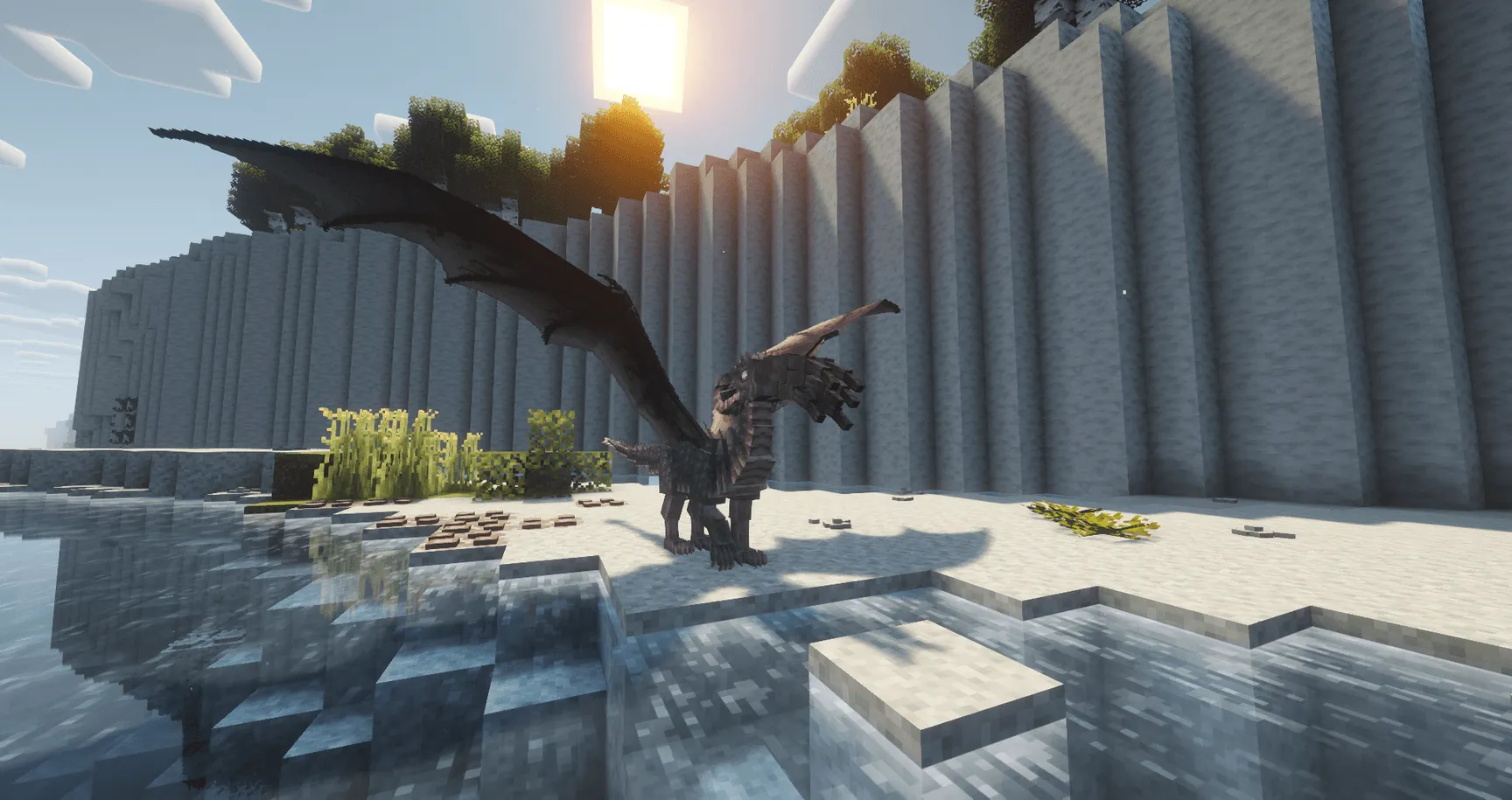 Brain Stealer Dragon - Addon — скриншот 2 (Моды, Minecraft)