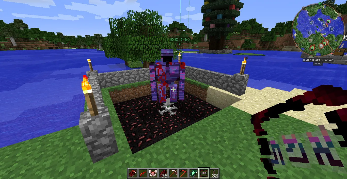 Rabbit Utilities - Flesh Sacrifice — скриншот 3 (Моды, Minecraft)