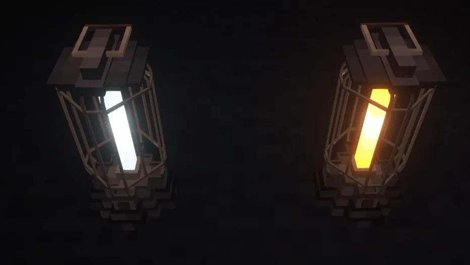 Pressure's Handlanterns, Текстуры, Minecraft