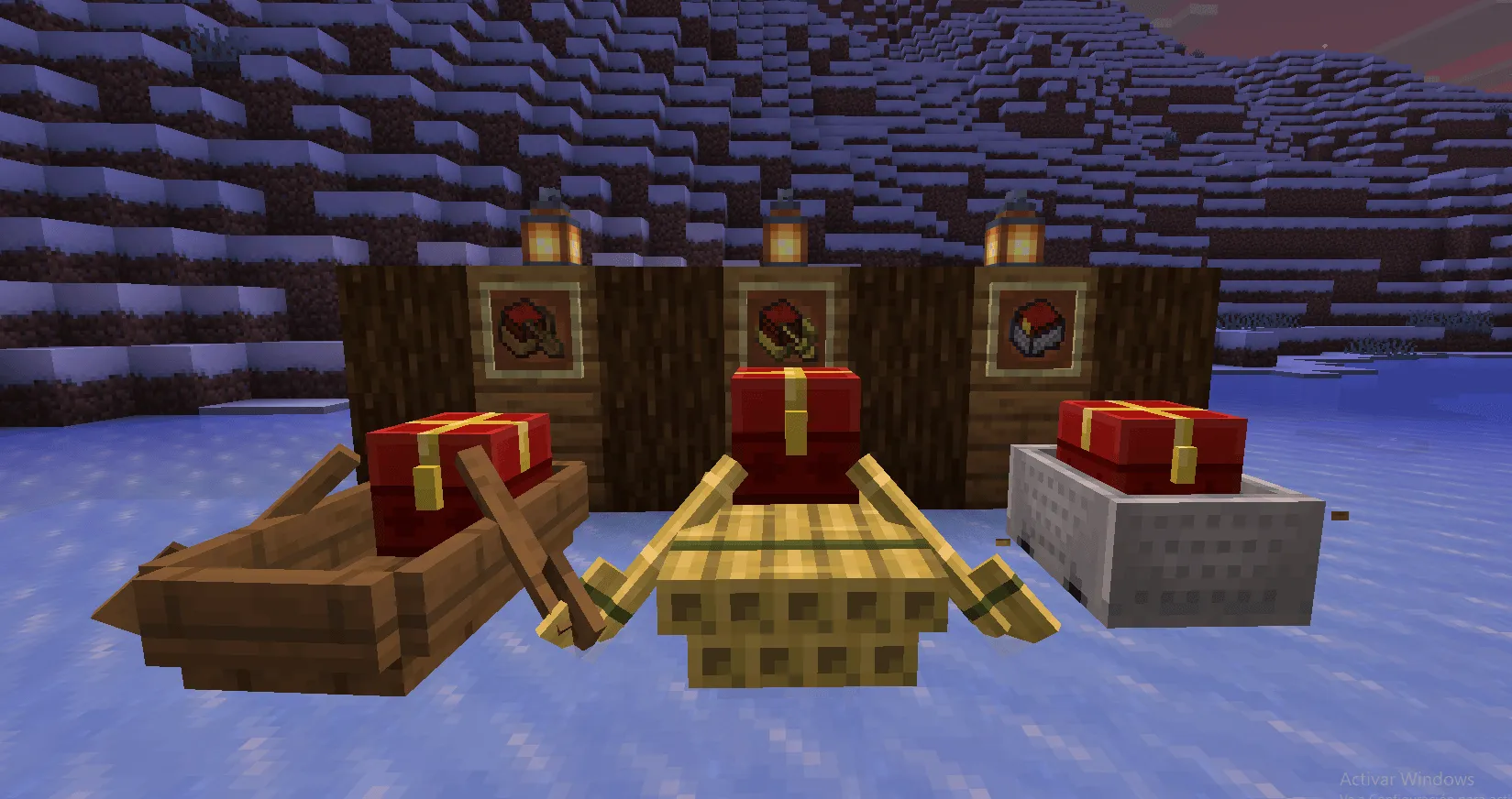 Simple Christmas Chests — скриншот 2 (Текстуры, Minecraft)