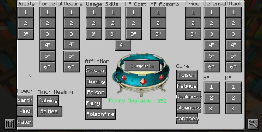 AtelierCraft, Моды, Minecraft