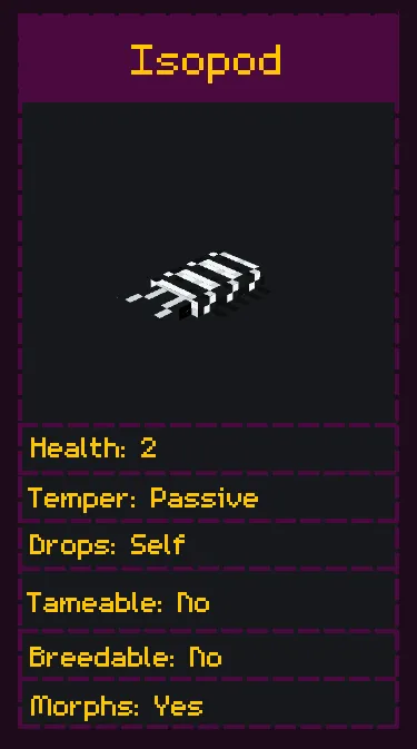 Alex's Herps, Моды, Minecraft