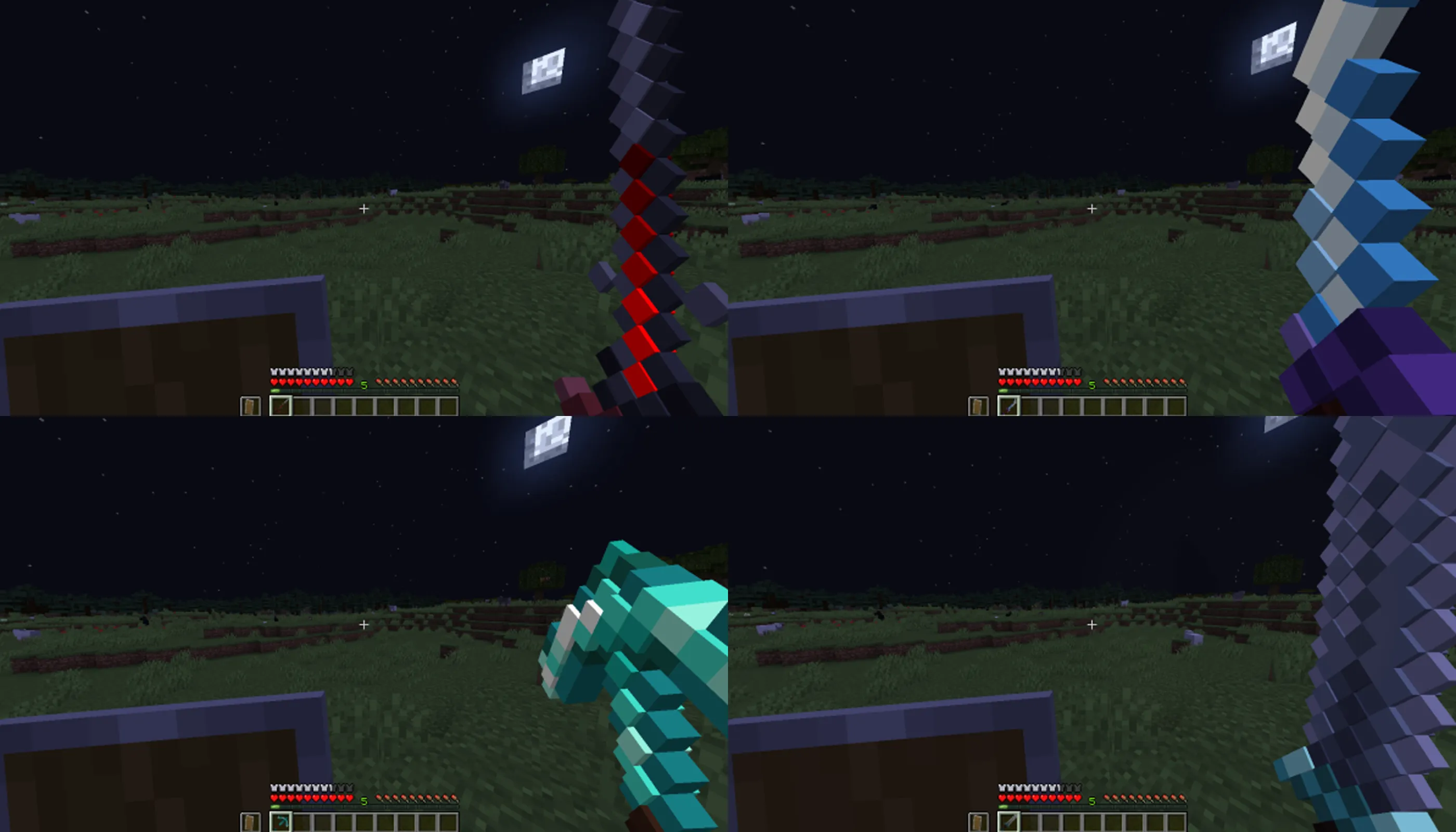 Dungeons Tools 3d, Текстуры, Minecraft