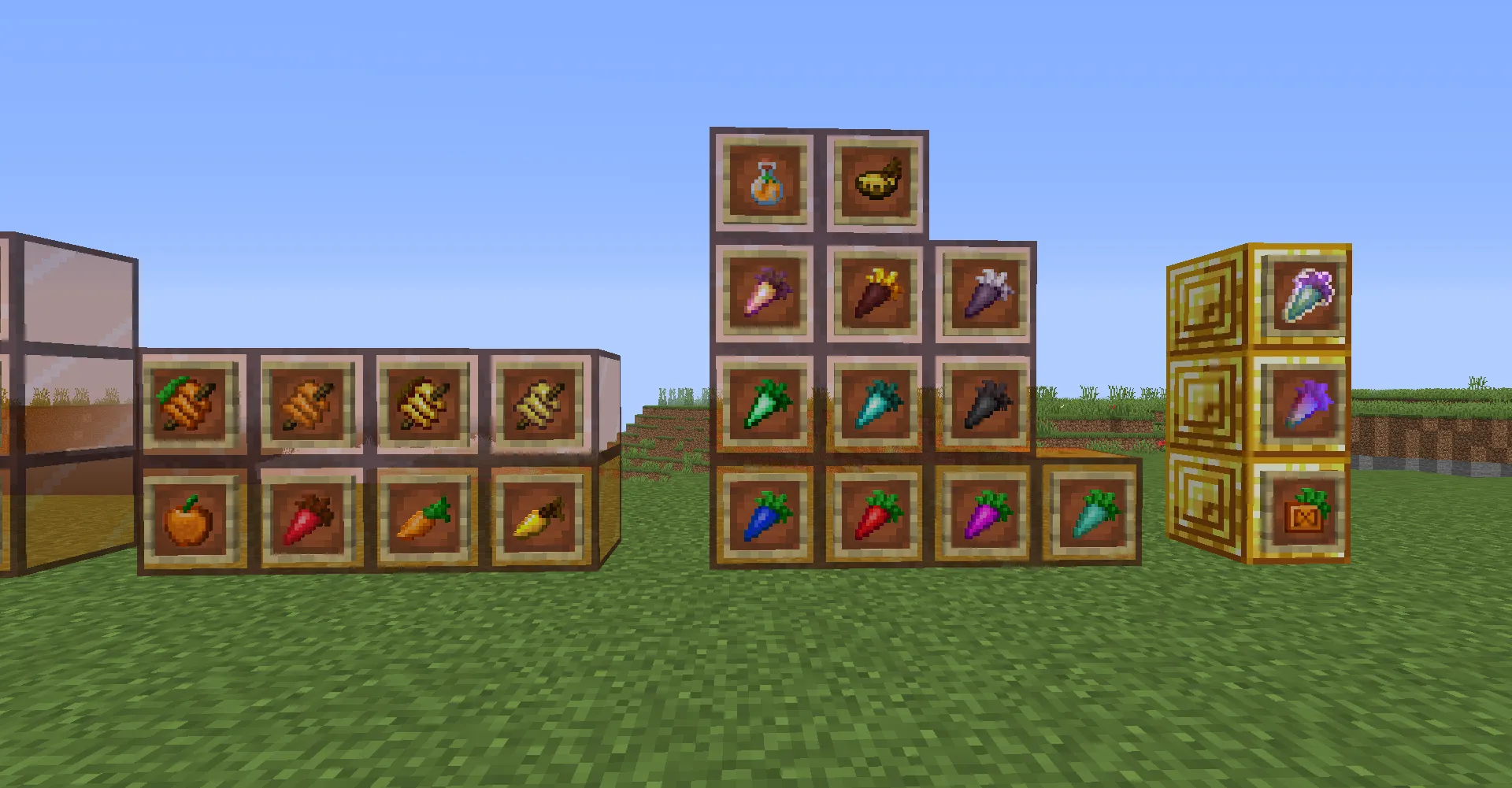 Crazy Carrots, Моды, Minecraft