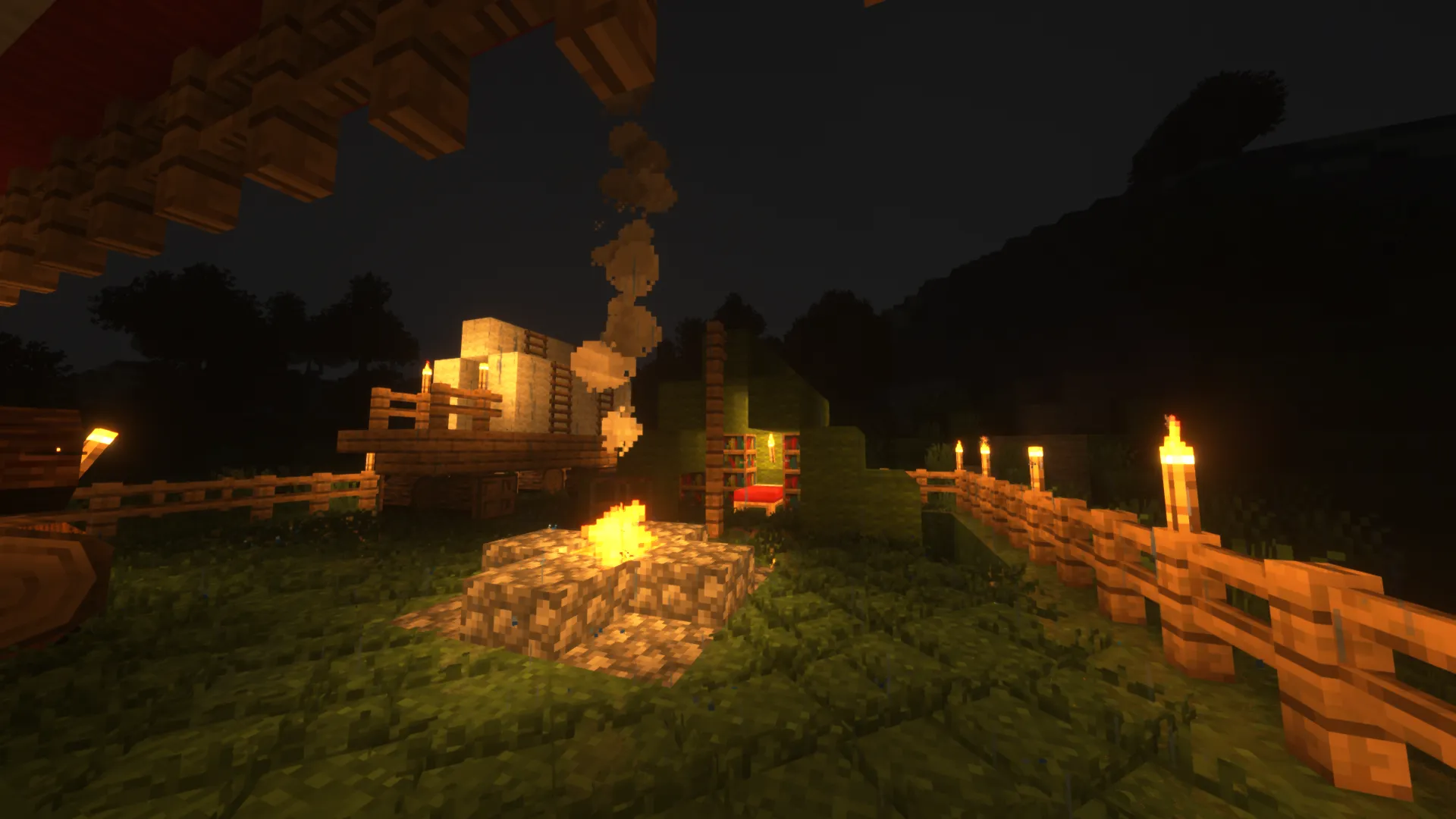 Life in the Woods: Refreshed — скриншот 1 (Модпаки, Minecraft)