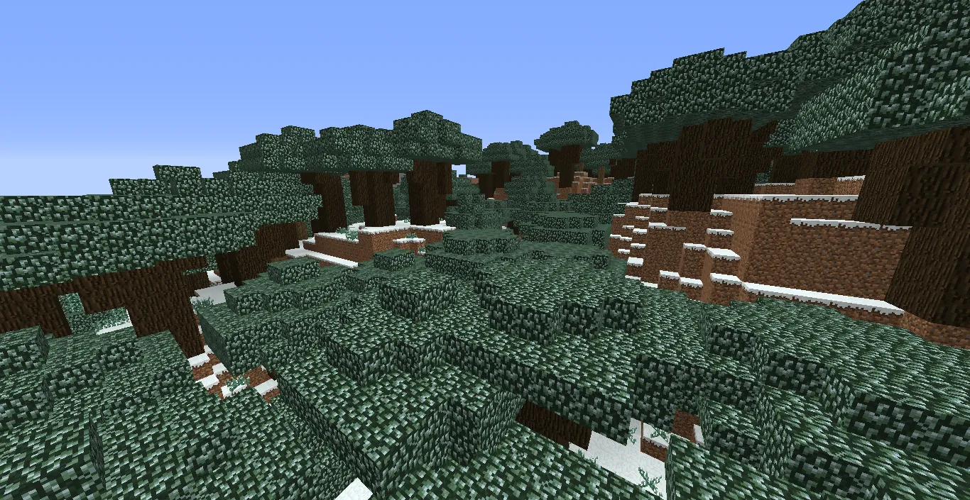 Ice Peaks, Текстуры, Minecraft