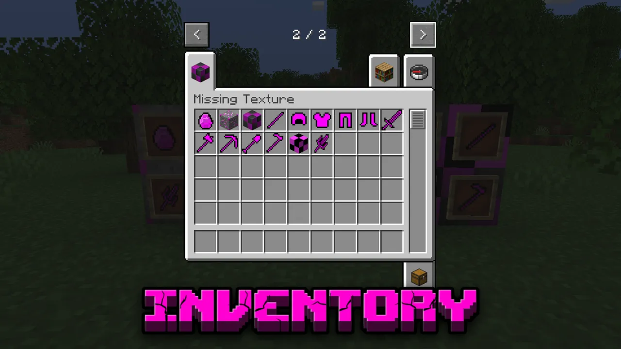 Missing Texture , Моды, Minecraft