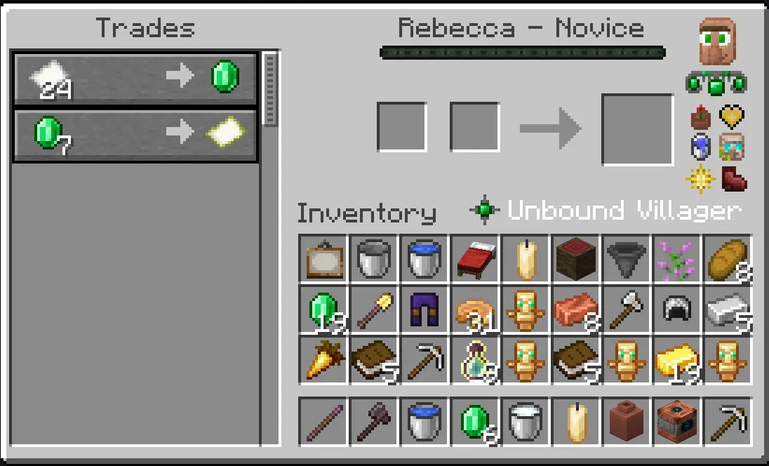 Villager Tweaks (MDM's Municipal Improvement Initiative), Моды, Minecraft