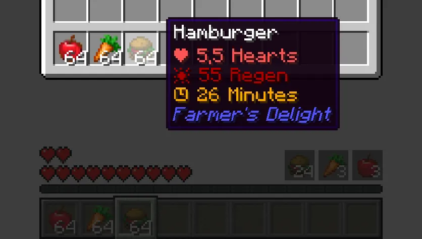 Spice of Life: Valheim Reforged, Моды, Minecraft