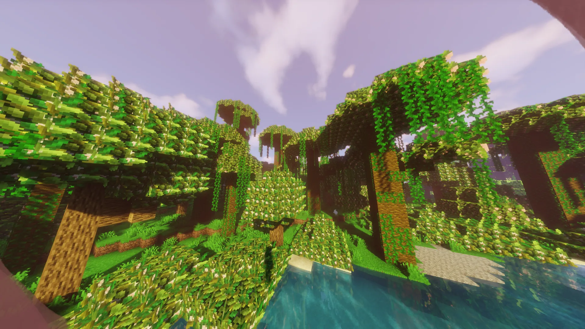 Miko's Vibrant Leaves — скриншот 4 (Текстуры, Minecraft)