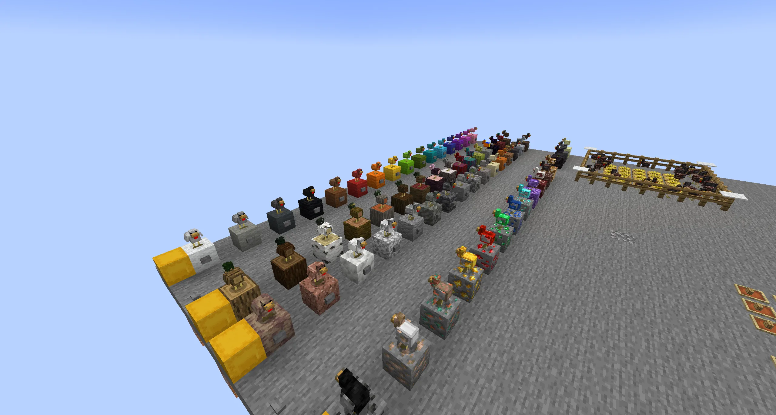 Chickens, Текстуры, Minecraft