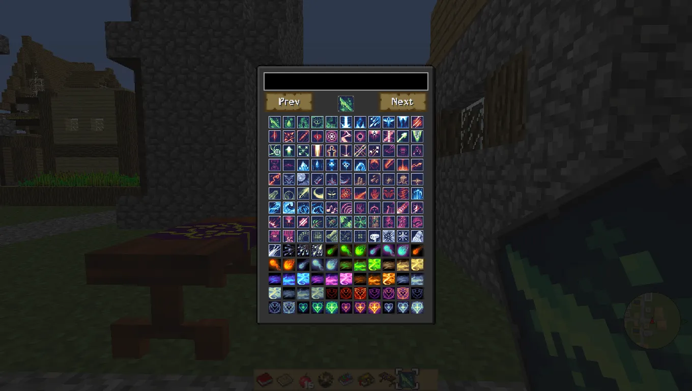 Ars Magica Spell Icons - Pixel Art Style — скриншот 1 (Текстуры, Minecraft)