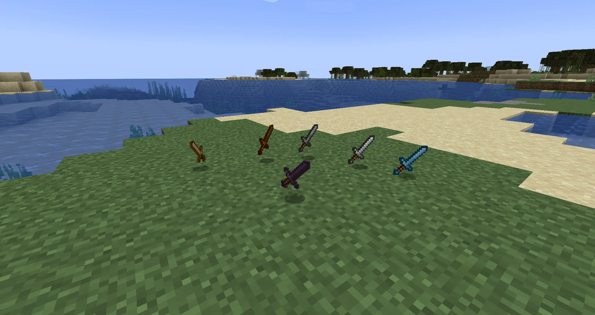 Swords Redesigned, Текстуры, Minecraft