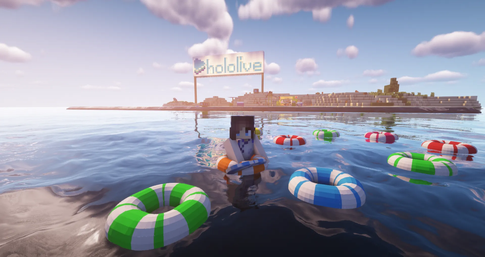 Color Swim ring — скриншот 2 (Текстуры, Minecraft)